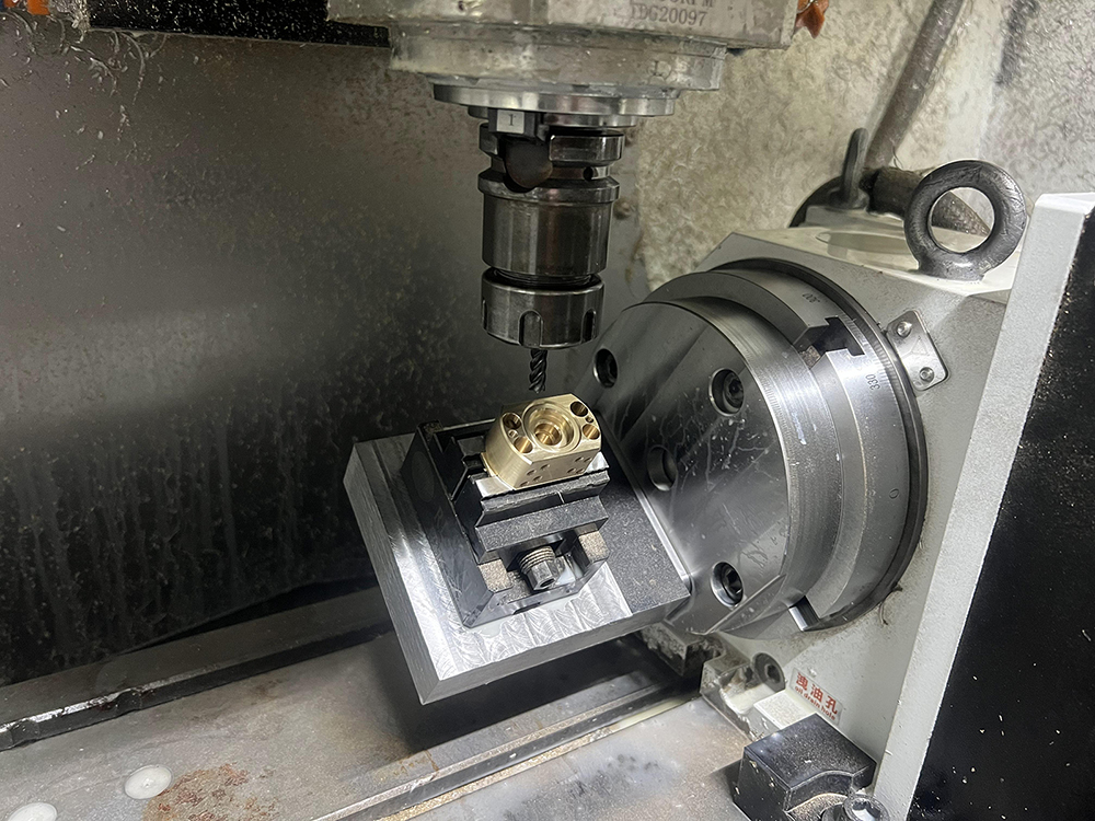 4 axis CNC Milling Machining